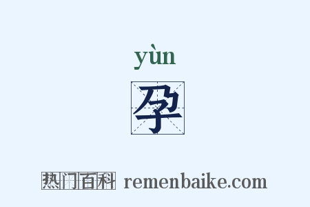 孕是什么意思的图片